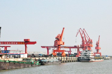 江蘇氣力泵基地碼頭工程